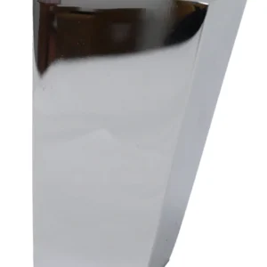 Cuvette de jambe en laiton coudée Savoy finition chromée