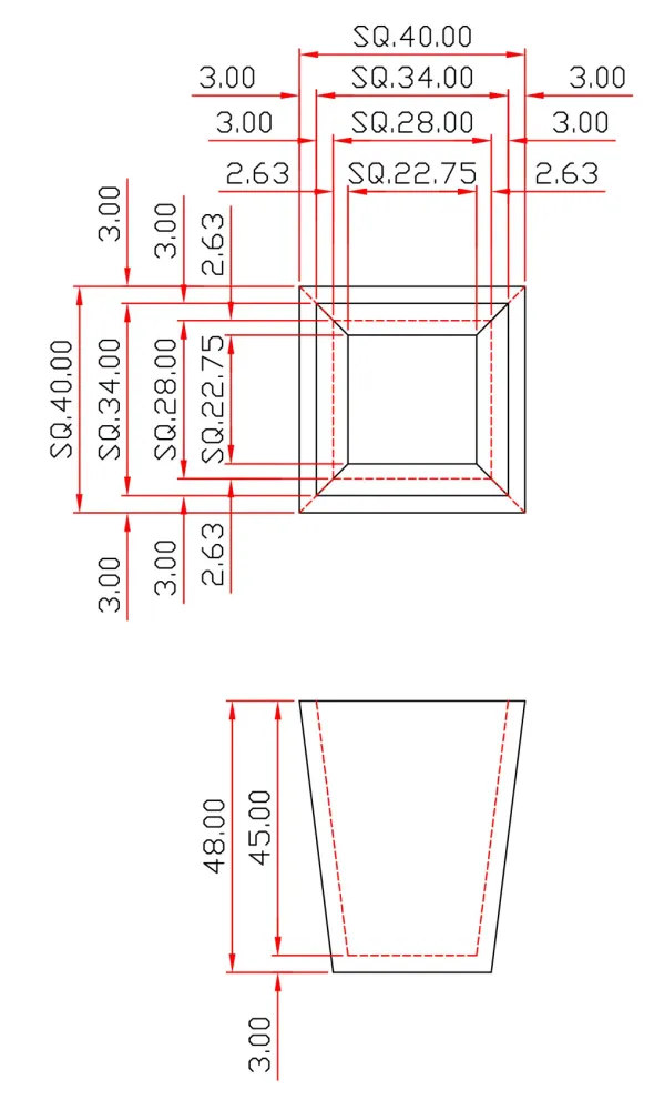 Cuvette Ritz en laiton poli