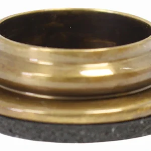 Dessous de verre finition laiton antique