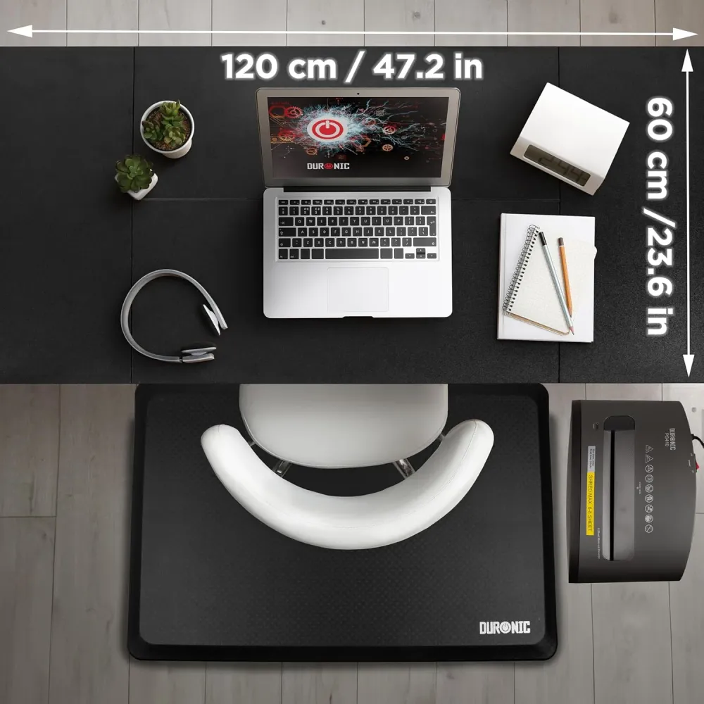Duronic CD120 WK Bureau Assis-Debout électrique Complet avec Plateau de 120 cm Hauteur Ajustable de 72 à 118 cm Charge max...