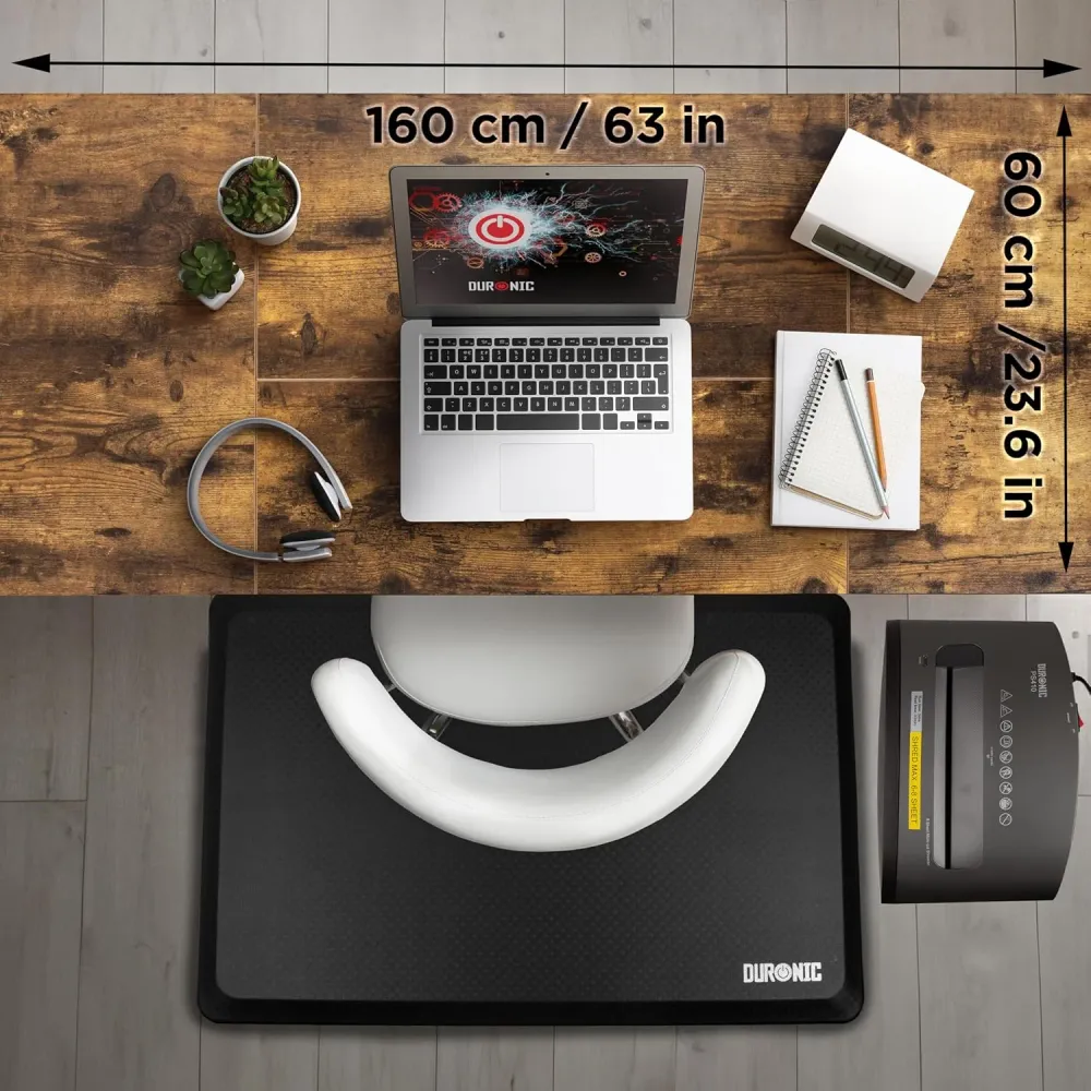 Duronic CD160 BO Bureau Assis-Debout électrique Complet avec Plateau de 160 cm Hauteur Ajustable de 72 à 118 cm Charge max...