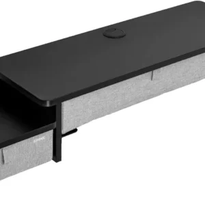 Duronic DD4 BK Planche de 120 cm avec 3 Tiroirs pour Bureau | Compatible avec Plateaux TT120 TT140 TT160 de Duronic | Stru...
