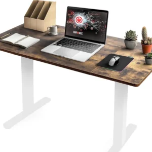 Duronic TT120 AO Plateau pour Bureau Assis Debout de 120 x 60 x 2 cm | Compatible avec la plupart des Structures Assis Deb...