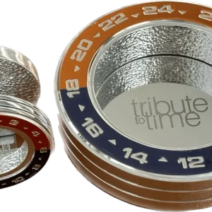 Ensemble de séquences bureau 2 pièces GMT Pepsi stratifié argent GMT-RO-BL