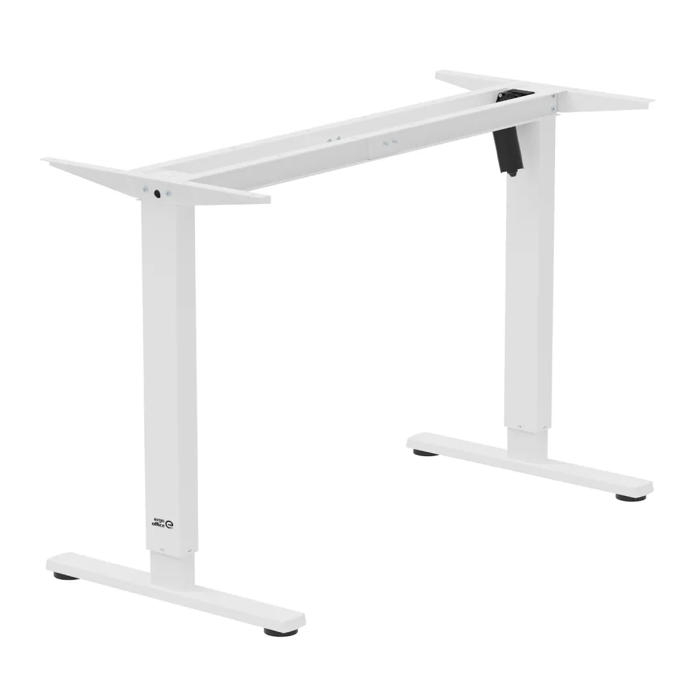 Bureau électrique réglable en hauteur Ergo Office, hauteur max. 1160mm, max - 80 kg, sans plateau, blanc, ER-400 W
