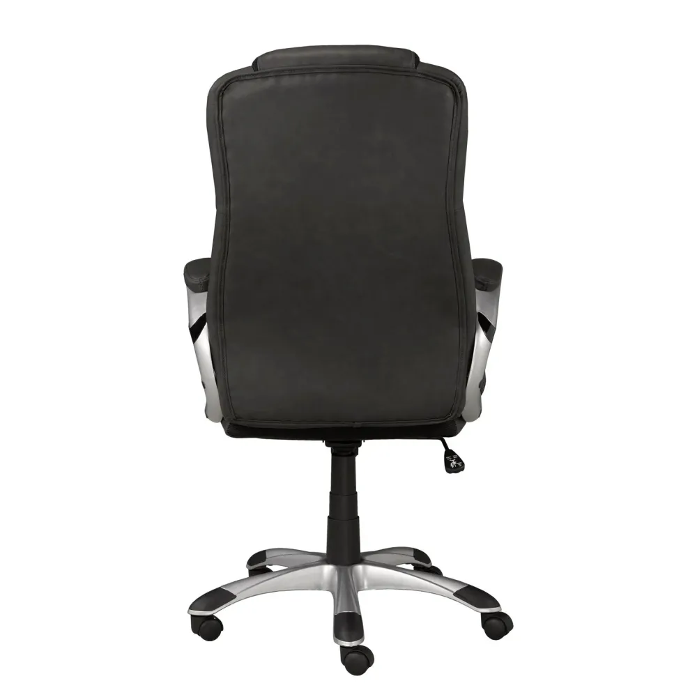 Fauteuil de bureau moderne gris | Support complet et inclinaison