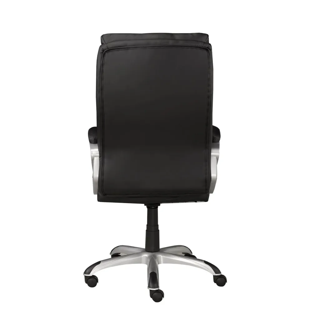 Fauteuil de bureau moderne noir | Support complet et inclinaison