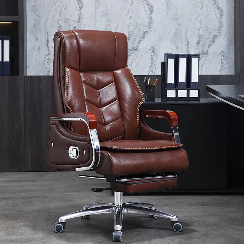 Fauteuil de bureau pivotant de PDG - Mobilier de bureau de luxe pour grands patrons