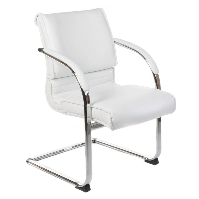 Fauteuil de conférence CorpoComfort BX-3339B Blanc
