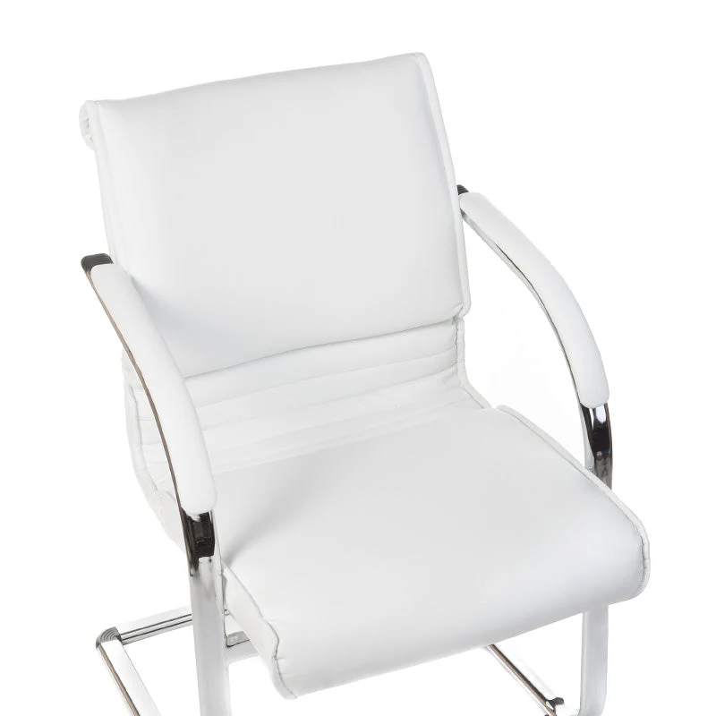 Fauteuil de conférence CorpoComfort BX-3339B Blanc