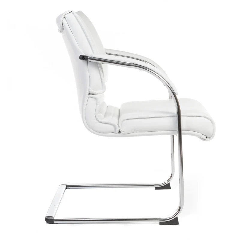 Fauteuil de conférence CorpoComfort BX-3339B Blanc