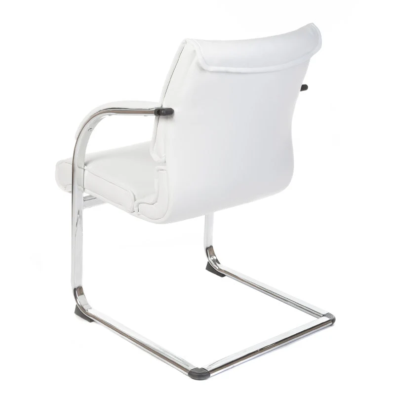 Fauteuil de conférence CorpoComfort BX-3339B Blanc