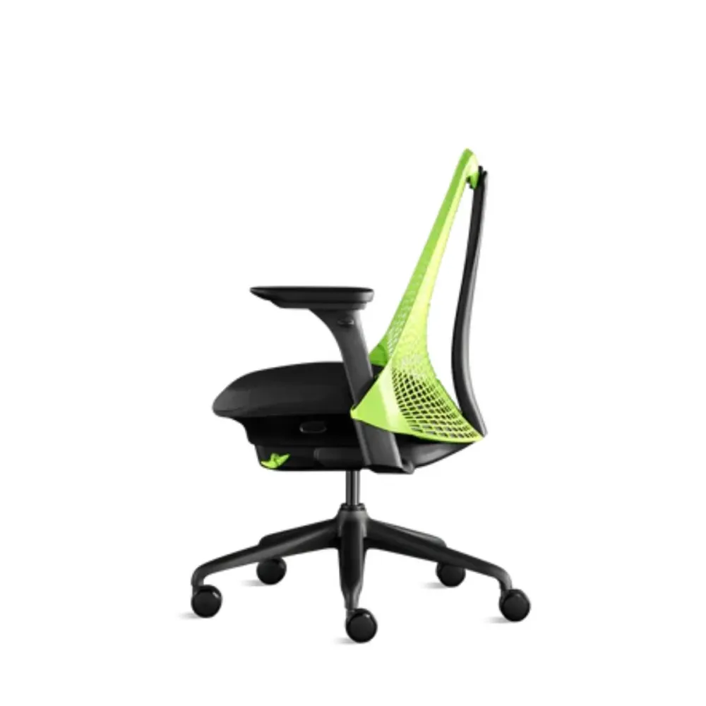 Fauteuil gaming Herman Miller SAYL vert néon