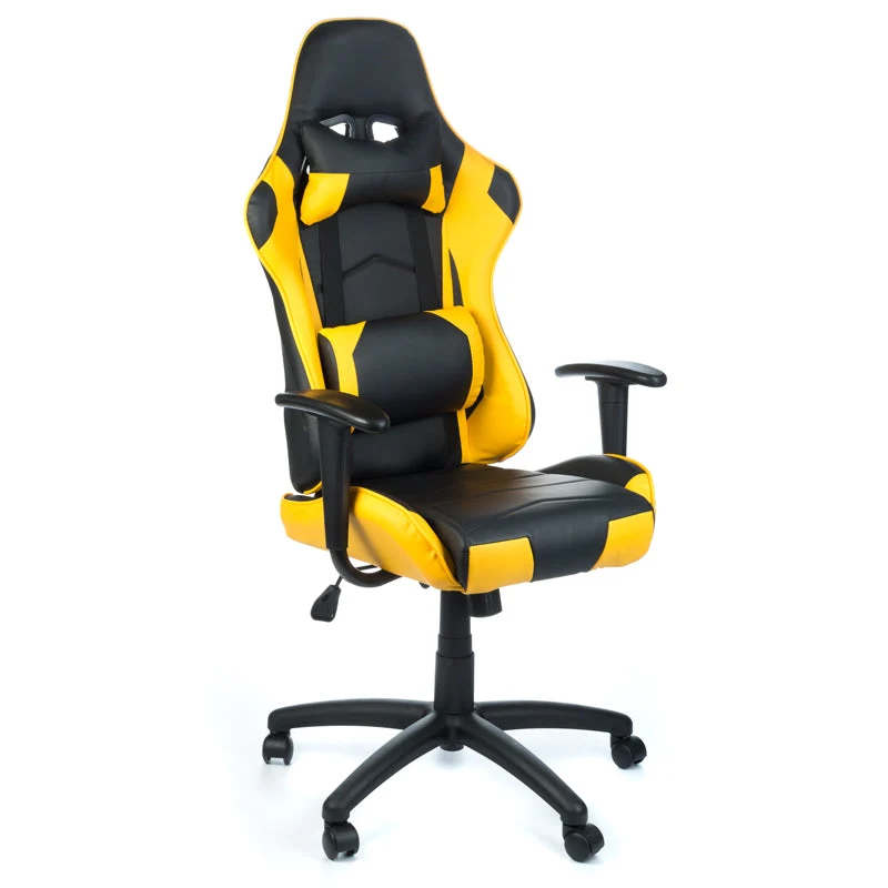 Fauteuil de gaming RACER CorpoComfort BX-3700 Jaune