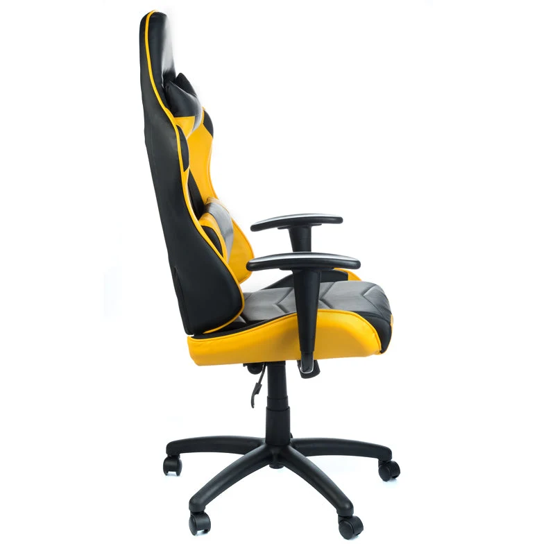 Fauteuil de gaming RACER CorpoComfort BX-3700 Jaune