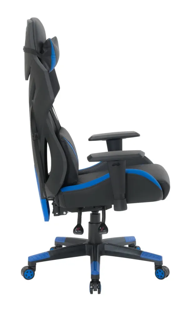 Fauteuil de jeu RACER CorpoComfort BX-5124 Bleu