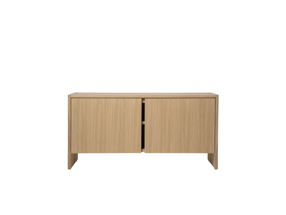 Parcel Hallway Cabinet - Low - Natural Oak Ferm Living - COM