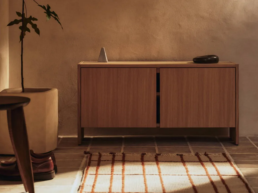 Parcel Hallway Cabinet - Low - Natural Oak Ferm Living - COM