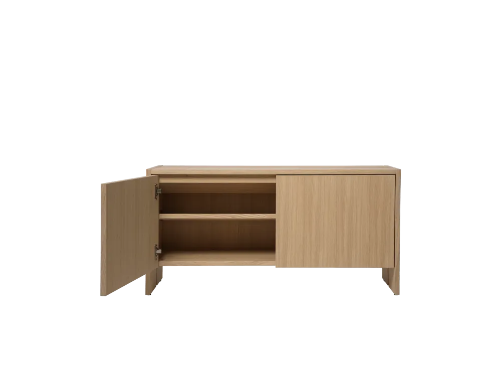 Parcel Hallway Cabinet - Low - Natural Oak Ferm Living - COM