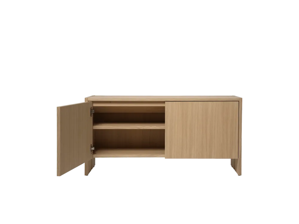 Parcel Hallway Cabinet - Low - Natural Oak Ferm Living - COM