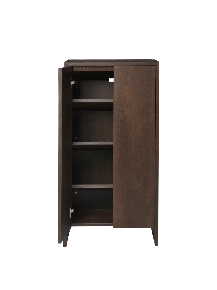 Parcel Hallway Cabinet - Tall - Dark Stained Oak Ferm Living - COM
