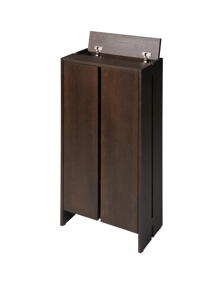 Parcel Hallway Cabinet - Tall - Dark Stained Oak Ferm Living - COM