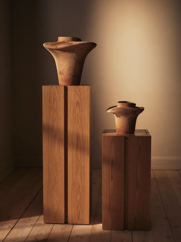 Parcel Pedestal - Natural Oak H90 Ferm Living - COM