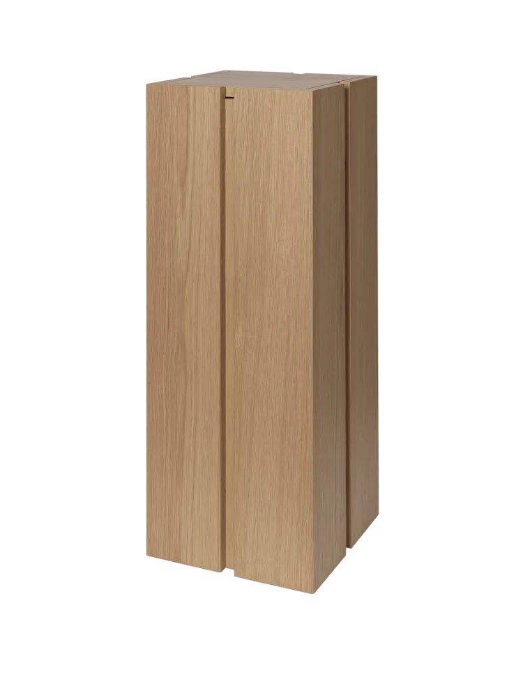 Parcel Pedestal - Natural Oak H90 Ferm Living - COM