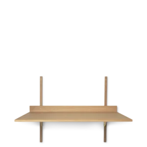 Sector Desk - Natural Oak/Brass Ferm Living - COM