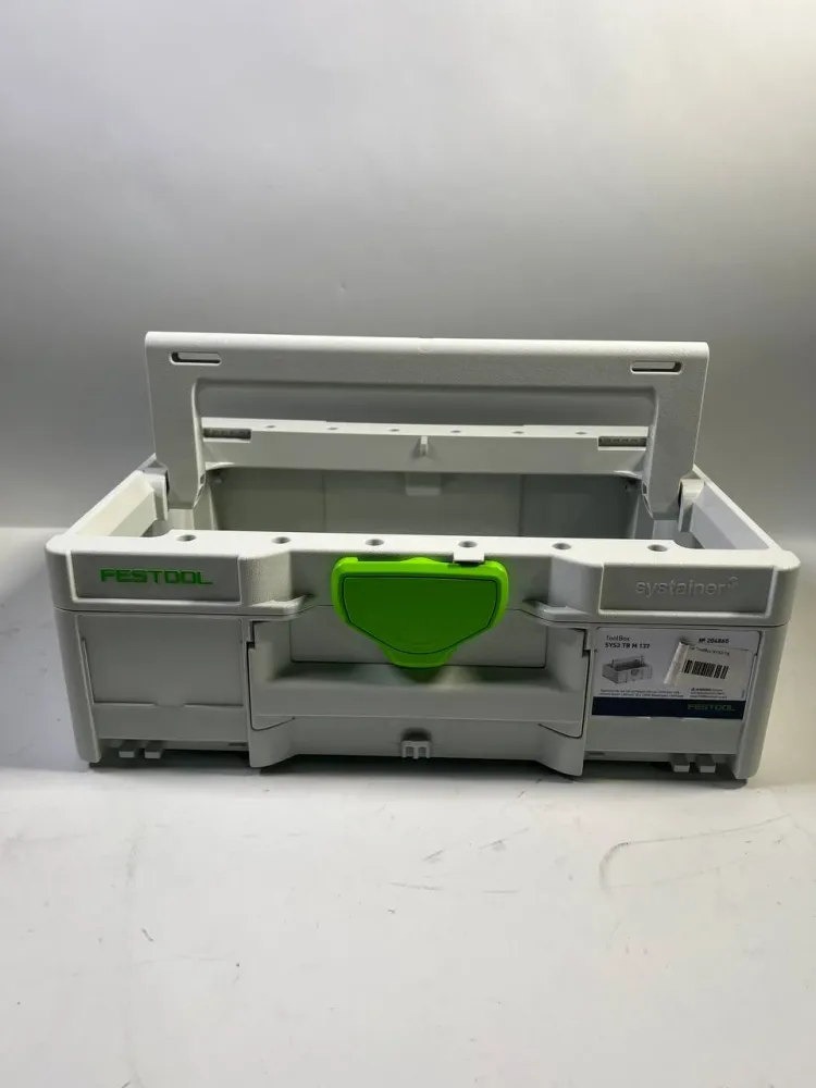 Festool Systainer ToolBox Boîte à outils SYS3 TB M 137 T-LOC peut être couplé pour outils à main (204865)