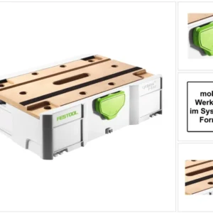 Festool T-LOC SYS-MFT Systainer Etabli mobile, 396 x 296 x105 mm (500076)