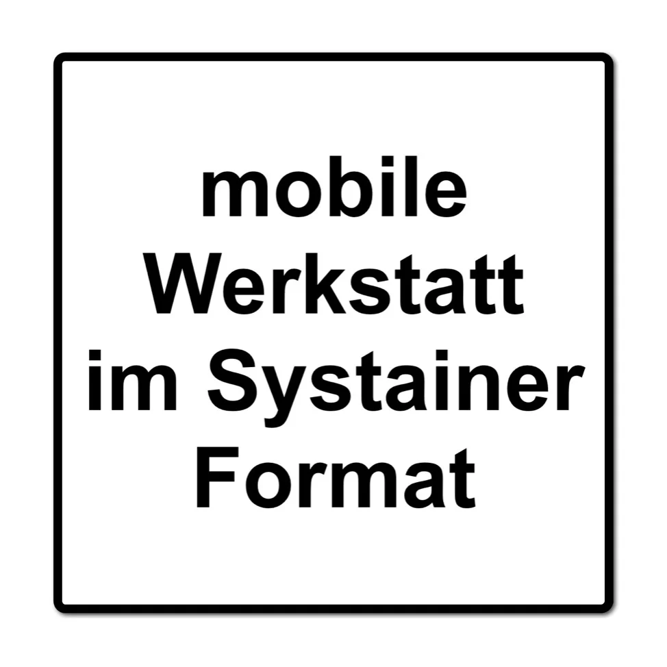 Festool T-LOC SYS-MFT Systainer Etabli mobile, 396 x 296 x105 mm (500076)