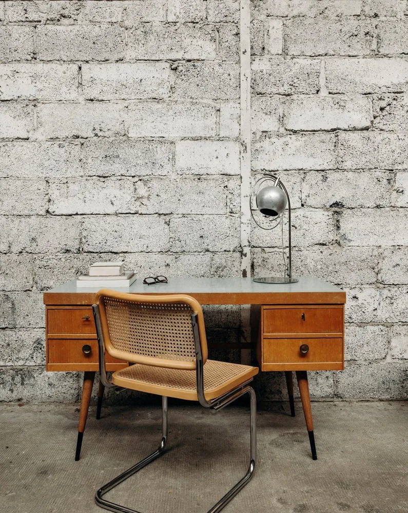 Yvan, le bureau en bois N°97 GauLeg