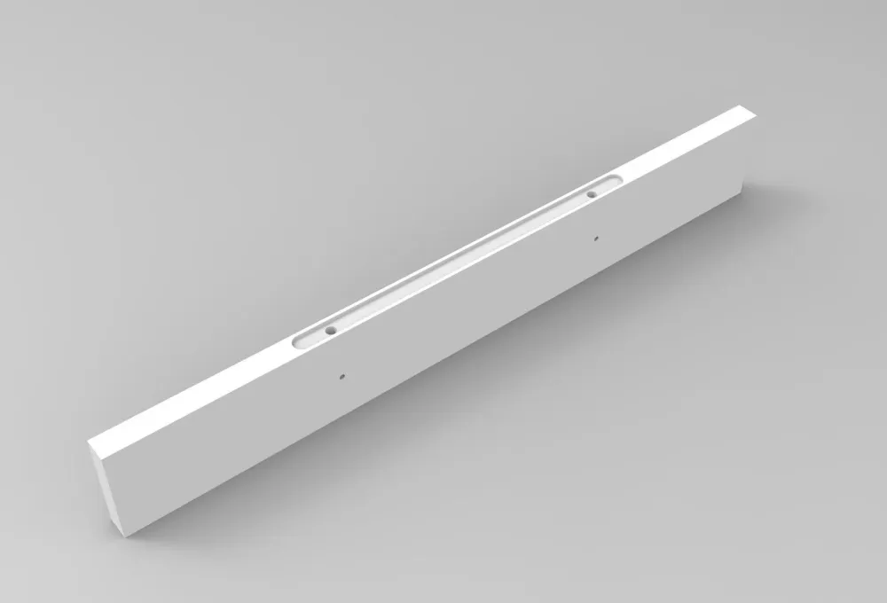 Tablette Murale 43po - Blanc Brillant Golden Elite Deco