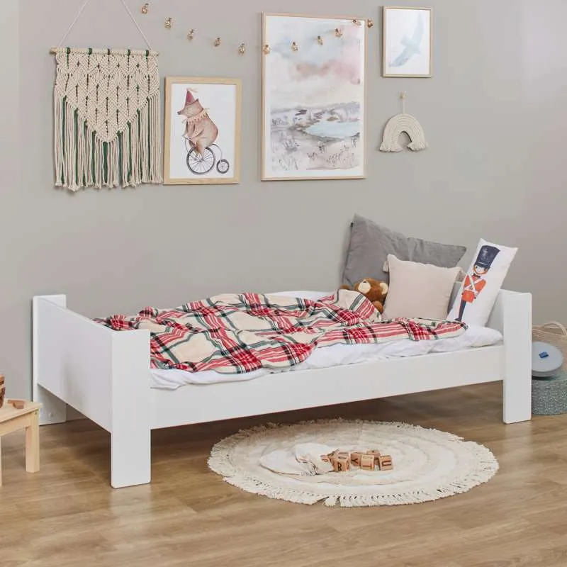 Hoppekids PUR - Lit junior 90x200 cm - Blanc