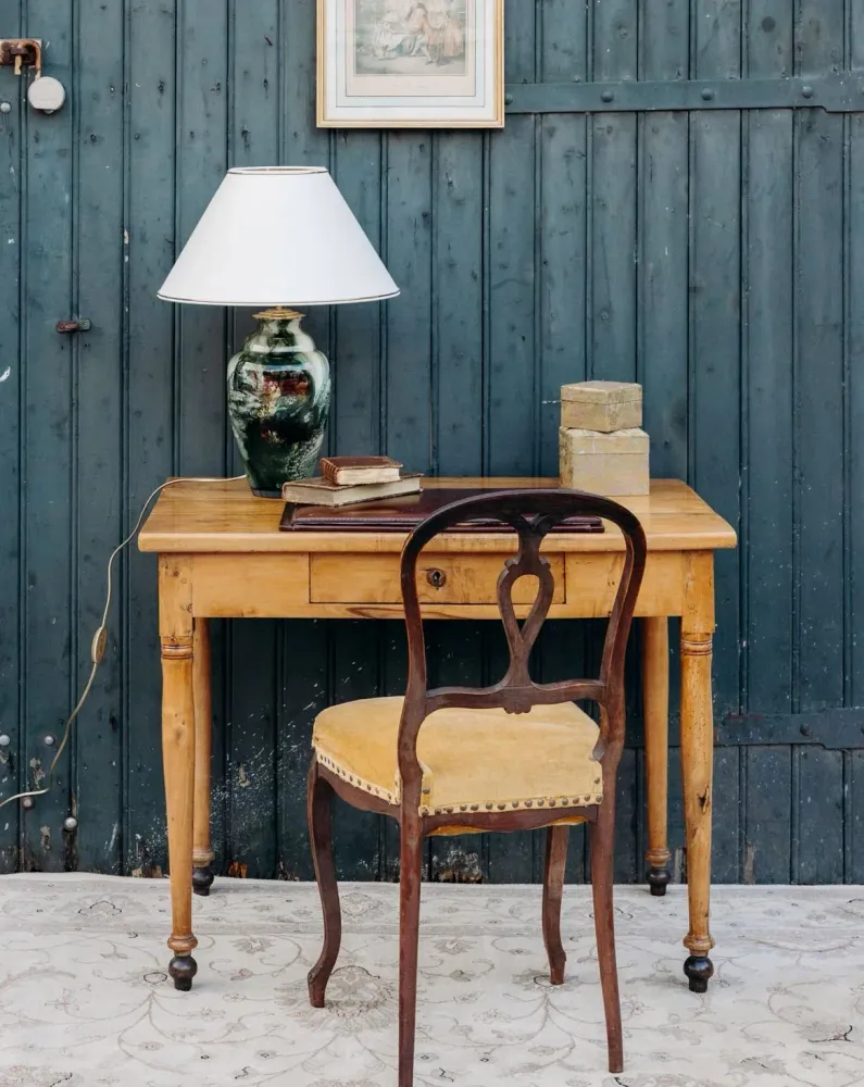 Edouard, le bureau en bois clair N°424 Isabelle