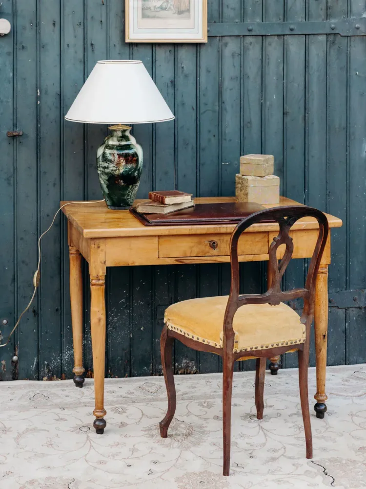 Edouard, le bureau en bois clair N°424 Isabelle