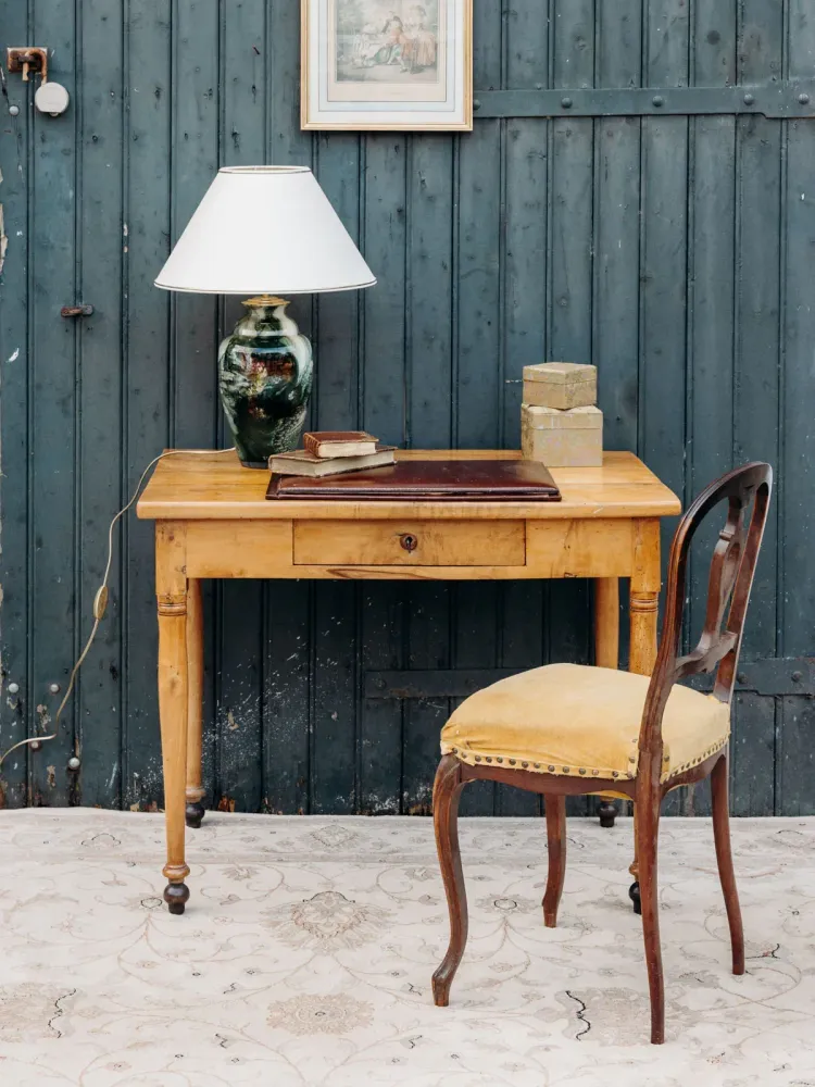 Edouard, le bureau en bois clair N°424 Isabelle