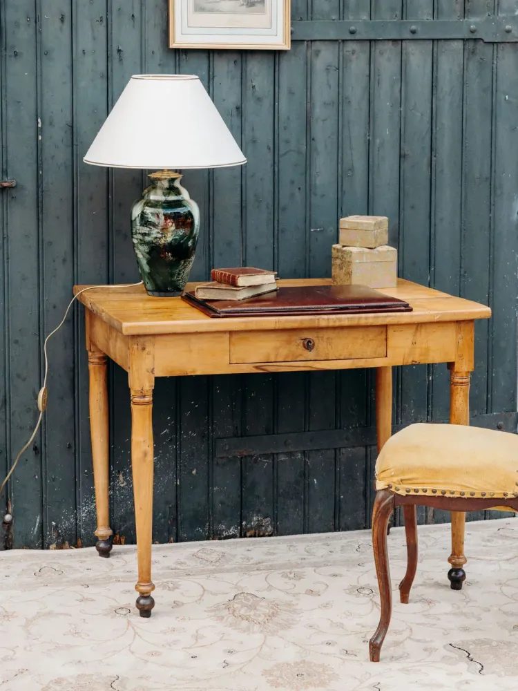 Edouard, le bureau en bois clair N°424 Isabelle