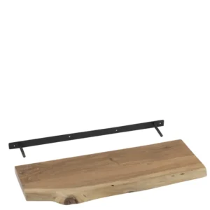 J-Line Muurplank Gerard Acacia Hout Naturel Small