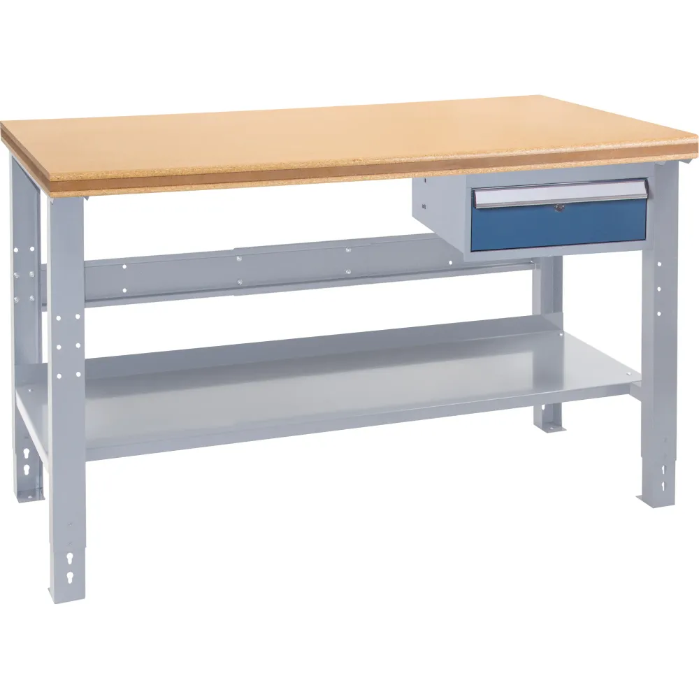 Établi modulaire industriel, 48 po l. x 24 po P. x capacité de 1 000 lb Kleton