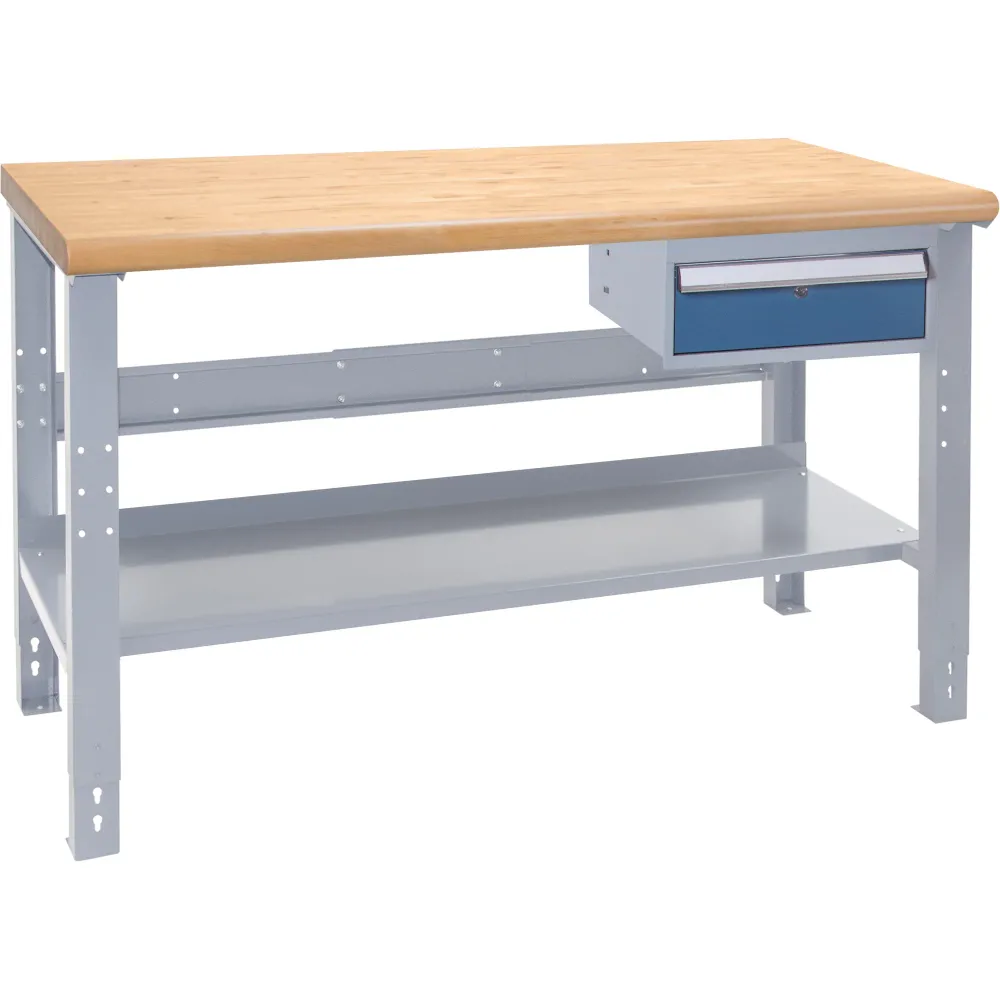 Établi modulaire industriel, capacité de 1 000 lb, 48 po l x 24 po P Kleton