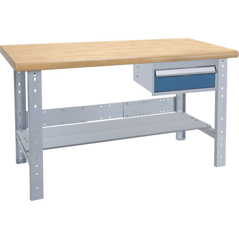 Établi modulaire robuste, capacité de 2 500 lb, 48 po l x 24 po P Kleton