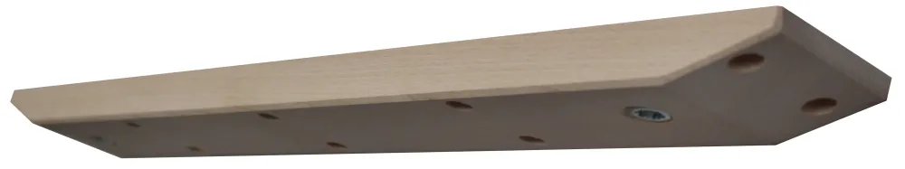 Lattes de pied de table droites