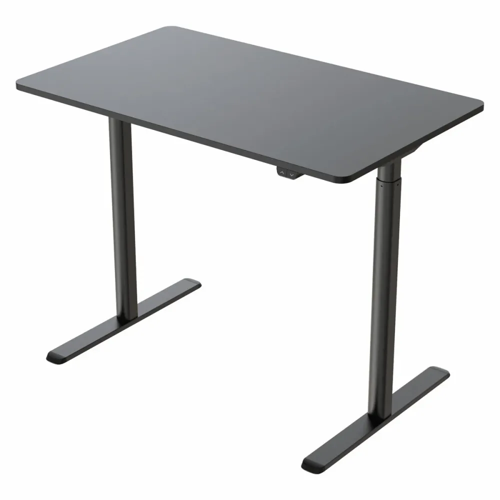 Lykke Bureau Électrique 140x70cm Nordique, noir