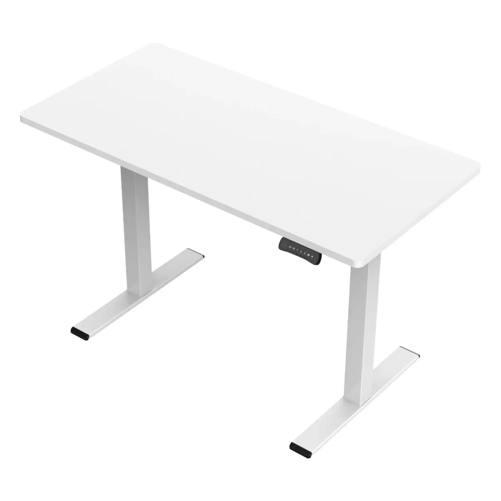Lykke Bureau électrique M200, blanc, 140 x 70 cm