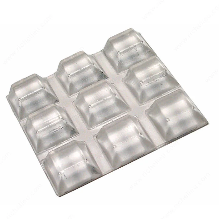 Coussinets en PVC de forme carrée PRO-TEC(MD) Madico