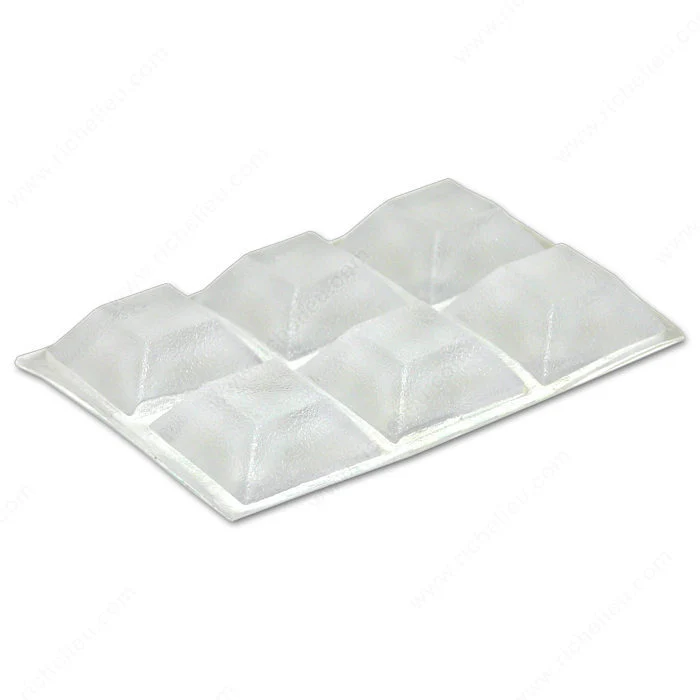 Coussinets en PVC de forme carrée PRO-TEC(MD) Madico