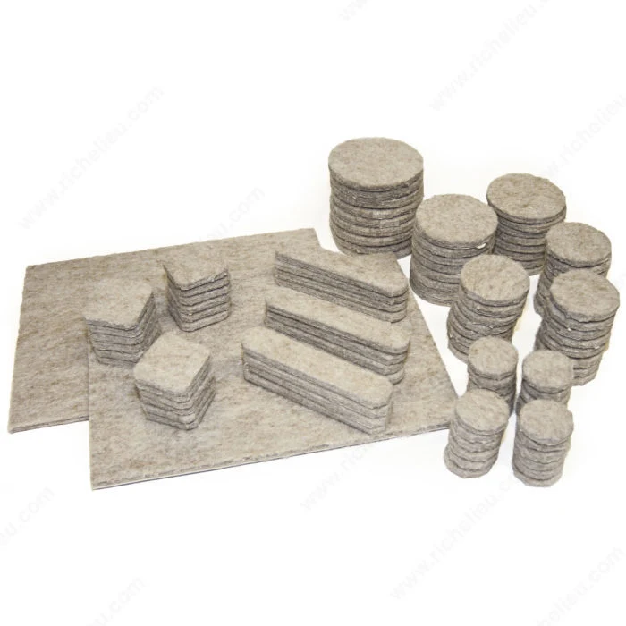 ECO FELTAC® - Coussinets de feutre beiges Madico
