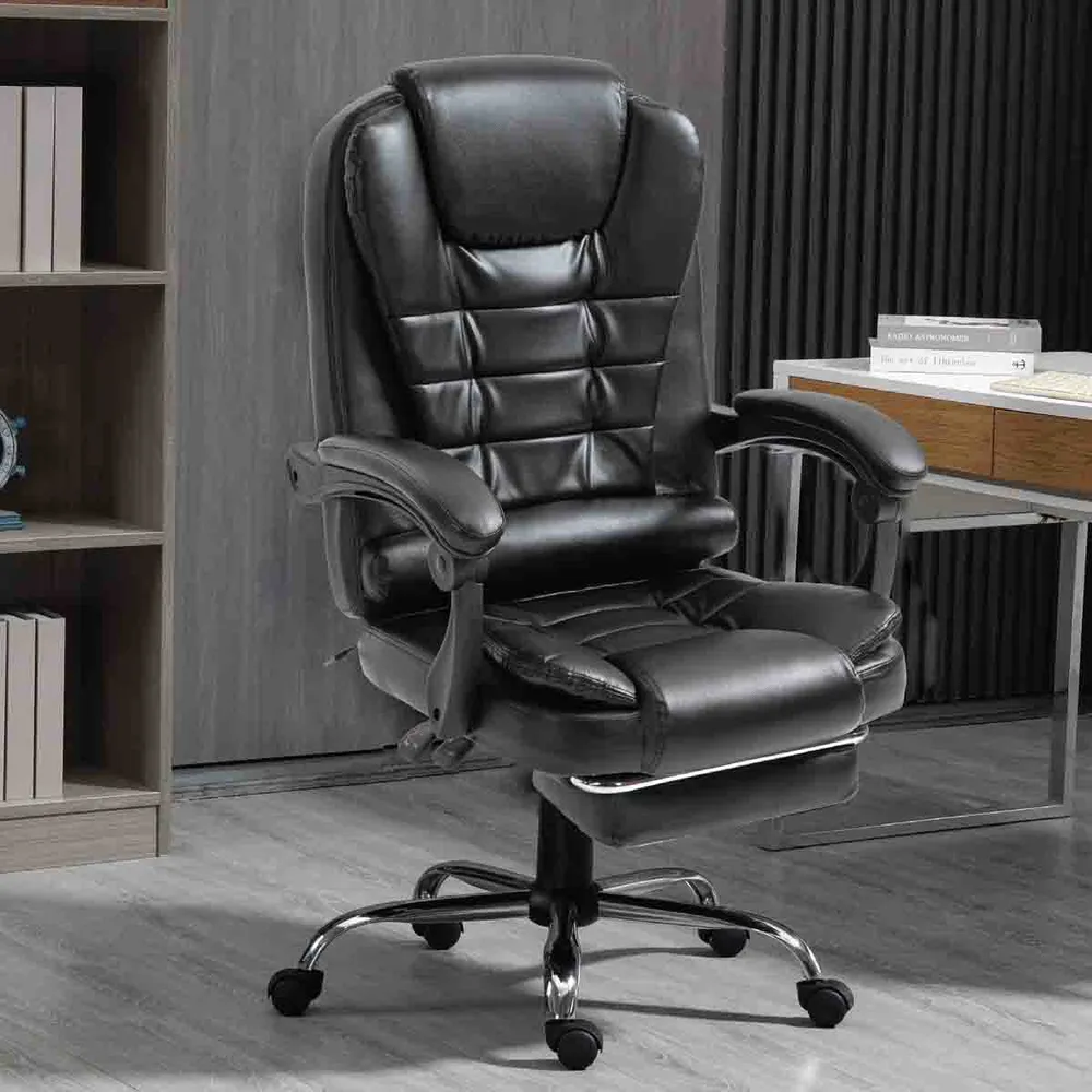 Atelier du Nord -Fauteuil de bureau avec siège rembourré et fonction de massage Noir Magasins Hart | Hart Stores
